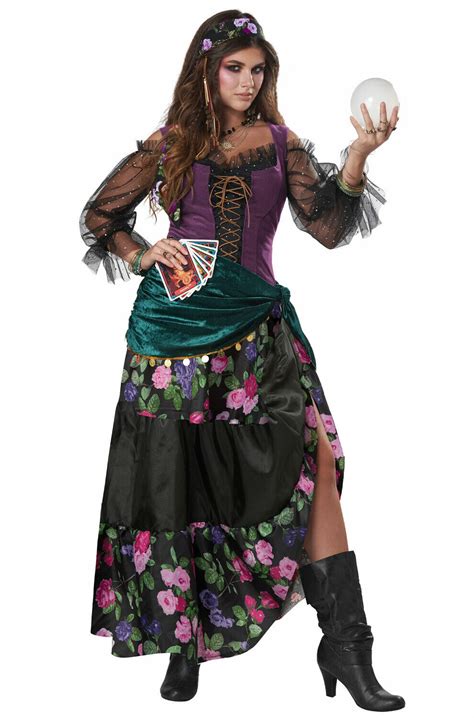 Mystical Charmer Fortune Teller Gypsy Boho Deluxe Adult Womens Costume