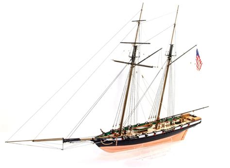 Us Baltimore Armed Privateer Schooner Grecian 1812 Prototype By James
