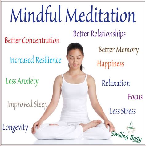 Mindful Meditation Smiling Body