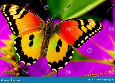 A Beautiful Colorful Butterfly The Captivating Beauty Of Butterflies