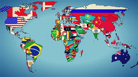 Pictures Map Flag Geography 1920x1080