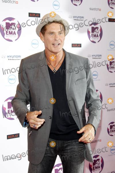 Photos And Pictures David Hasselhoff Arriving At The Mtv Europe Music