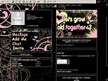 Let's Grow Old Together Myspace Layout - CoolSpaceTricks.com : Myspace ...