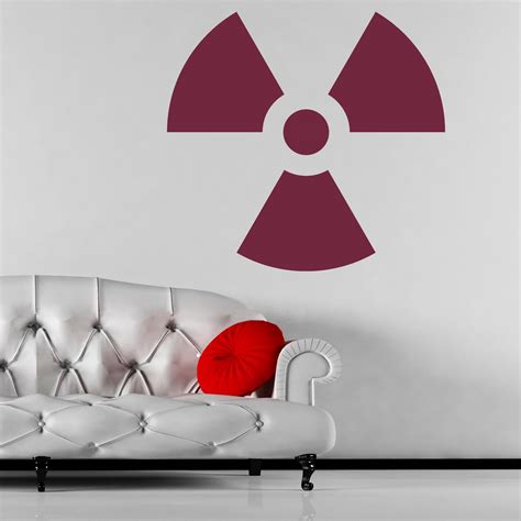 Radioactive Symbol Wall Sticker Apartment47 Wall Stickers And Decals
