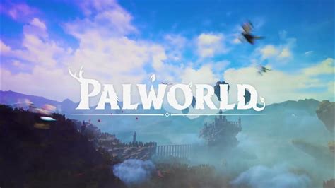 Palworld Trailer Multiplayer Open World Survival Crafting Game Pc