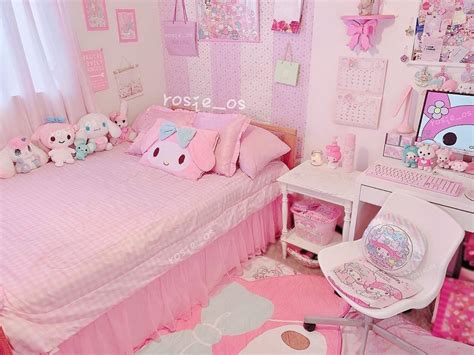 Yanderelevifangirl Cute Room Ideas Kawaii Bedroom Pink Room Decor