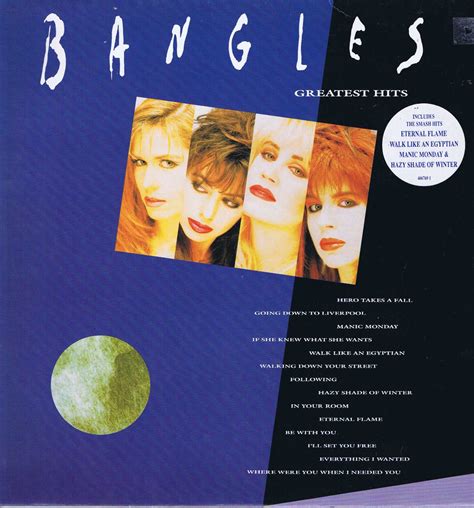 Bangles Greatest Hits Cbs 466769 1 Lp Vinyl Record • Wax Vinyl