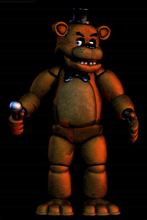 Fnaf Ucn Freddy Fazbear Full Body Render By Puppetio On Deviantart