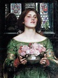 John William Waterhouse - Gather Ye Rosebuds While Ye May [1908] | Pre ...