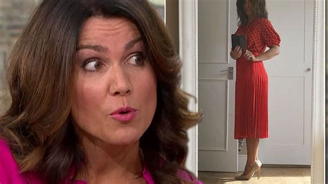 Gmbs Susanna Reid Shows Off Her Seriously Sexy Side In Flaming Red Outfit Mirror Online