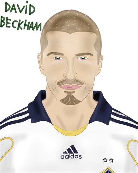 David Beckham ← A People Speedpaint Drawing By Rrichboy Queeky Draw