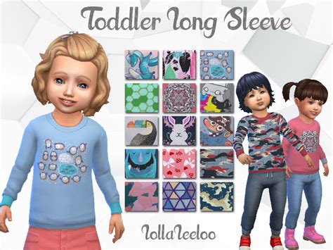 Toddler Long Sleeve Shirts By Lollaleeloo