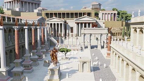 Foro Romano Imágenes De Reconstrucciones En 3d De La Antigua Roma