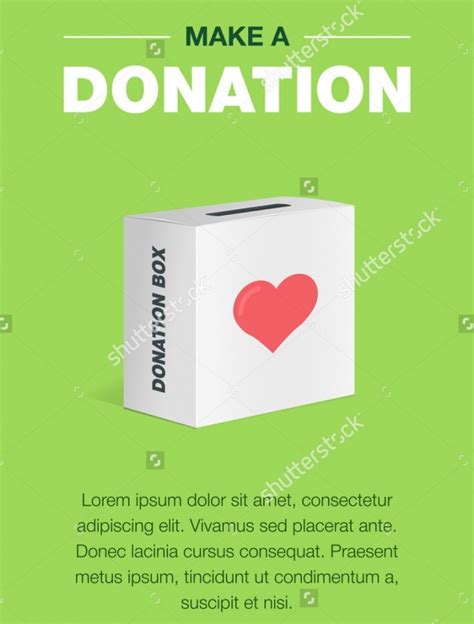 Donation Card Template Free