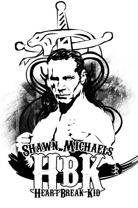 Shawn Michaels By Elowd On Deviantart Shawn Michaels Shawn Michael