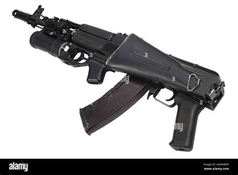 Modern Kalashnikov 545 Mm Ak 74m Assault Rifle With 40 Mm Underbarrel