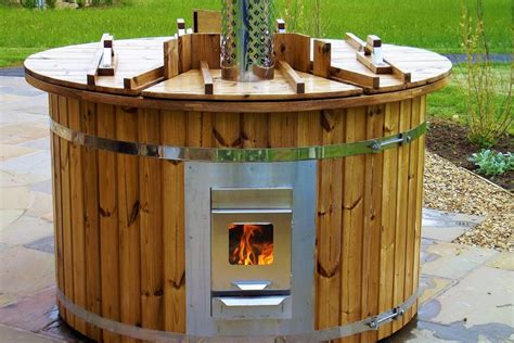 Order Naked Flame Wood Fired Hot Tub 16m From Hot Box Stoves 247