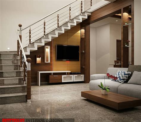 Living Room Design Under Stairs Information