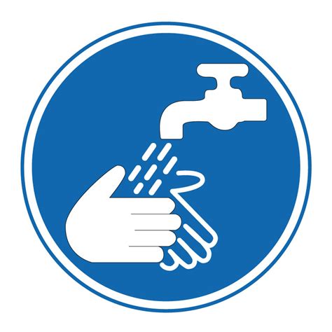 Raamdeur Sticker Handen Wassen En Desinfecteren Sign Masters