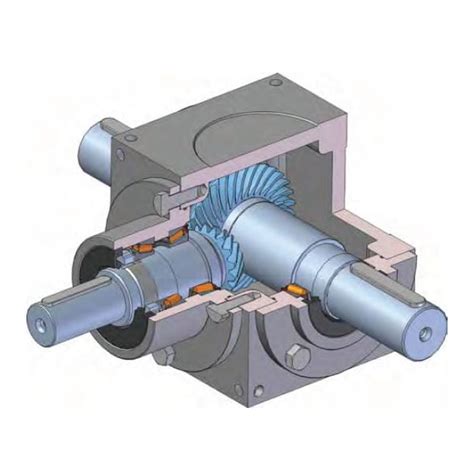 Spiral Bevel Angle Gearbox Bg Series Snt Right Angle Steel