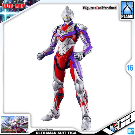 Bandai Figure Rise Standard Ultraman Suit Tiga Action Ver