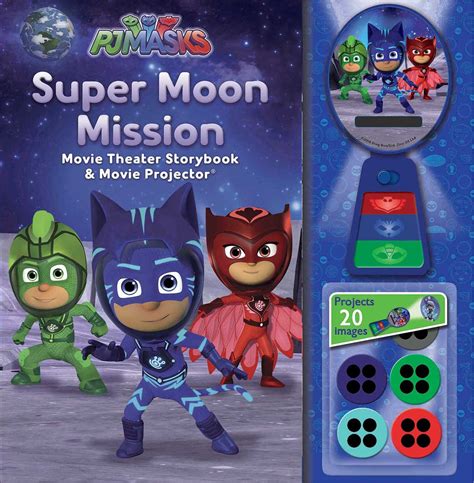 Pj Masks Super Moon Mission Movie Theater And Storybook Book By Pj