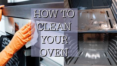 This should form a paste. HOW TO CLEAN YOUR OVEN WITH BAKING SODA AND VINEGAR! - YouTube