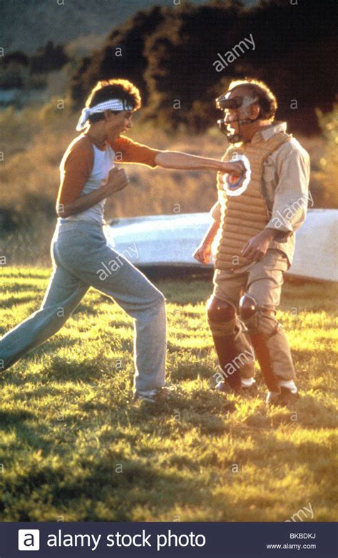 The Karate Kid 1984 Ralph Macchio Pat Morita Krk 024 Stock Photo Alamy