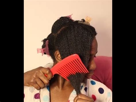 Just spread the mayo on your hair and let it sit for about half an hour. Natural Hair: Detangling After Removing Braids - YouTube