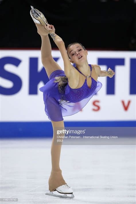 Anna Shcherbakova Figure Skating Performance