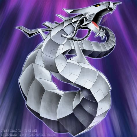 Yu Gi Oh Crv En015 [cyber Dragon] By Projectchiaroscuro On Deviantart