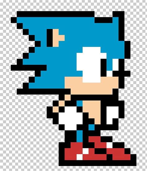 Sonic The Hedgehog Minecraft Tails Pixel Art Png Clipart Area Art