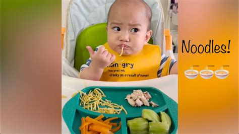 Baby Eating Noodles Baby Led Weaning Ftw Youtube