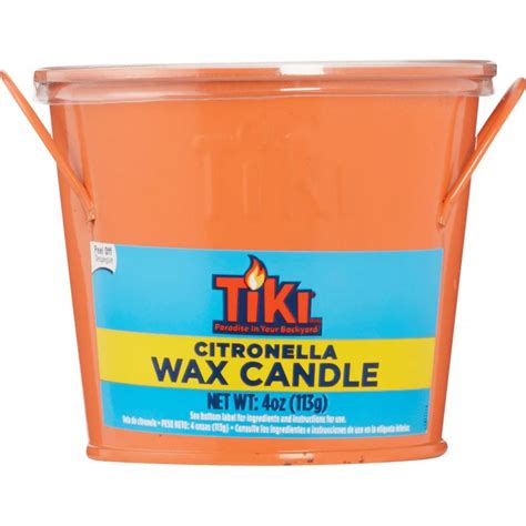 Buy Tiki Mini Citronella Wax Bucket 4 Oz Assorted