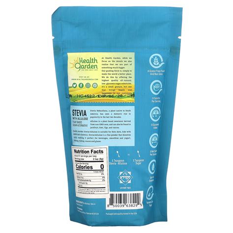 Health Garden, Stevia with Allulose , 1 lb (453 g)