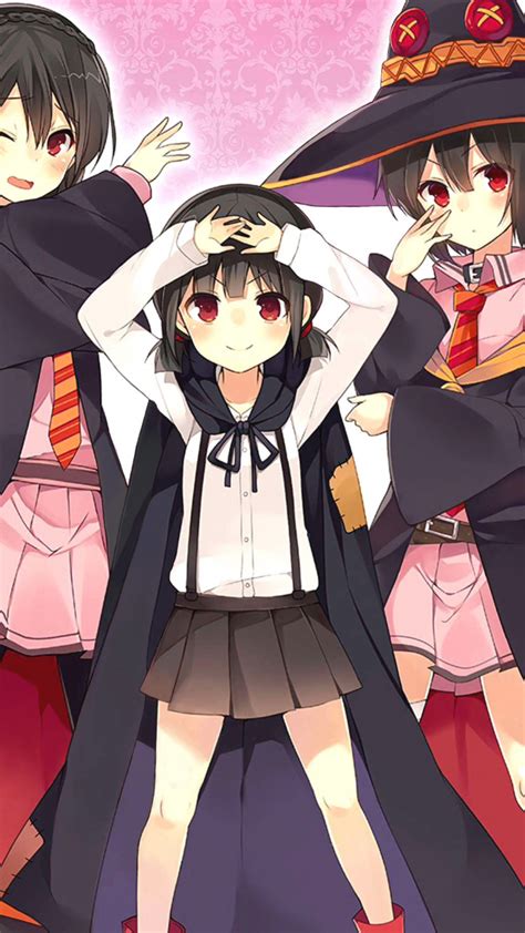 Download 720x1280 wallpaper anime girls, kono subarashii sekai ni
