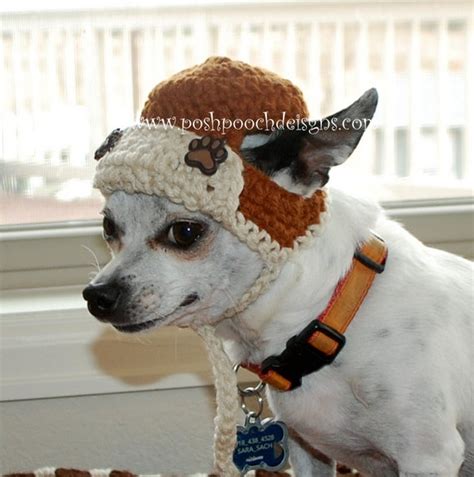 Instant Download Crochet Pattern Aviator Dog Hat Smalldog Etsy