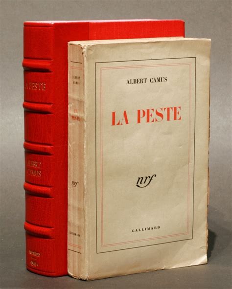 La Peste The Plague Albert Camus Gallimard Paris 1947 Albert