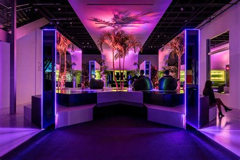 Rafael De Cárdenas Prismatic Neon Jungle Pops Up In The Miami Design
