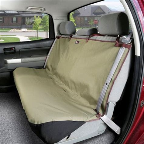 These seat covers offer a wide range of options from waterproof seat covers to genuine leather seat covers. Waterproof Bench Seat Cover by Solvit - HuntEmUp.com