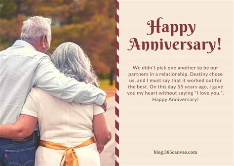 101 Best 55th Year Anniversary Quotes And Wishes