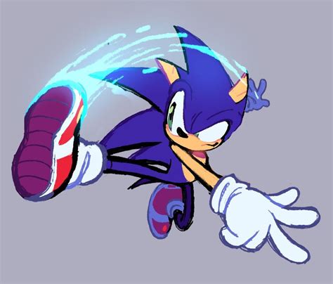 Sonic The Hedgehog In Action