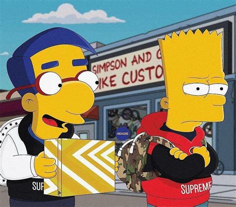 Adidas Yeezy Boost On Simpsons Art The Simpsons Swag Cartoon