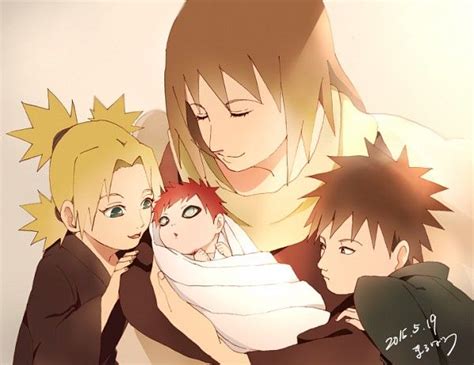 Little Gaara And His Mom And Sibs Naruto Pinterest The Ojays