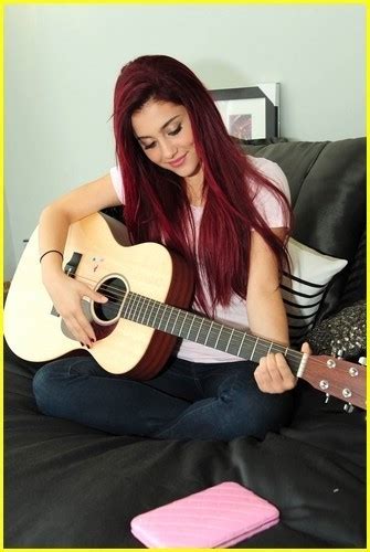 Post A Pic With Ariana Playing The Guitar Ariana Grande Fanpop