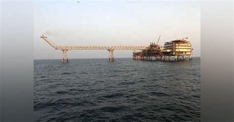 All South Pars Phase 19 Jackets In Place Offshore Iran Offshore