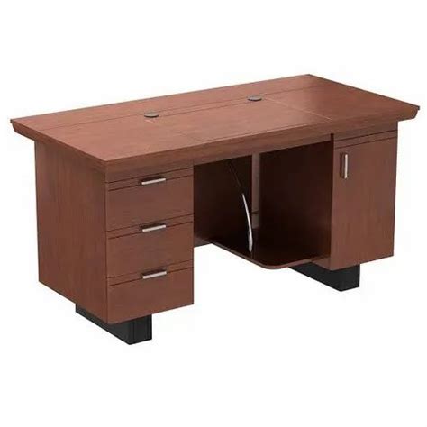 Rectangular Brown Wooden Office Tables At Rs 3400 In Kolkata Id