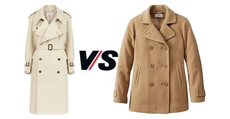 Trench Coat Vs Pea Coat Comparison Between Them Sew Insider