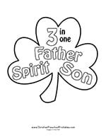 Here is the other pictures of st. St. Patrick's Day Bible Printables - Christian Preschool Printables