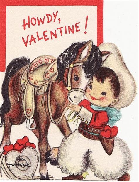 Image Result For Western Valentine Cards Vintage Valentine Cards